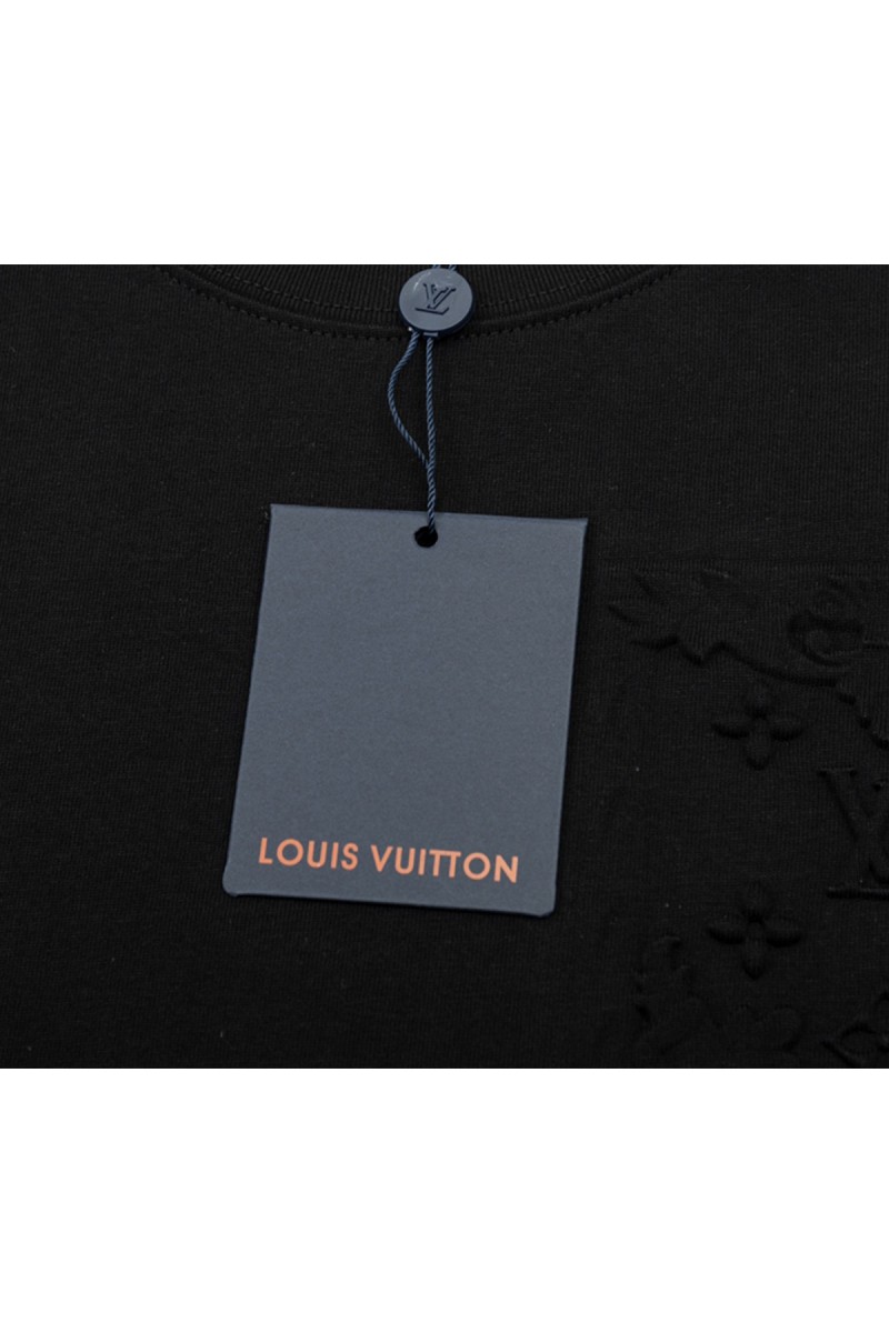 Louis Vuitton, Men's T-Shirt, Black