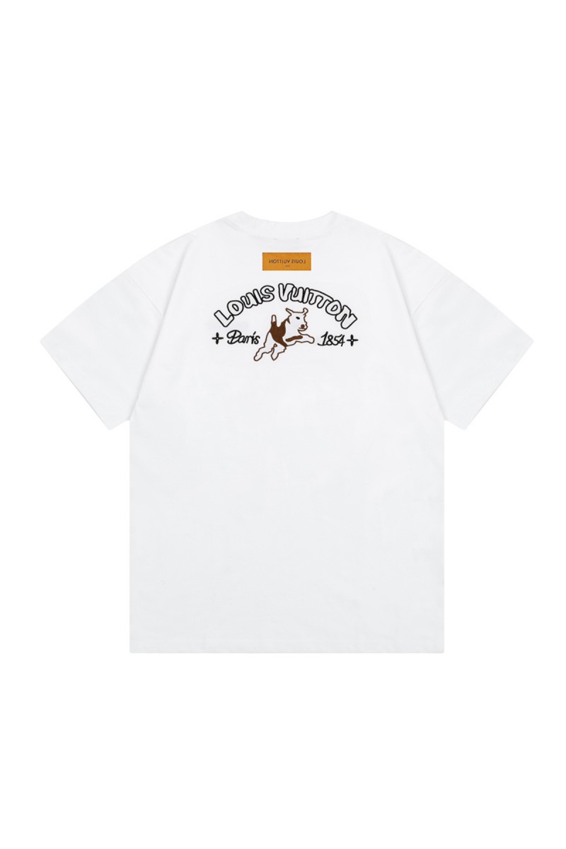 Louis Vuitton, Men's T-Shirt, White