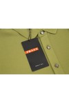 Prada, Men's Polo, Green