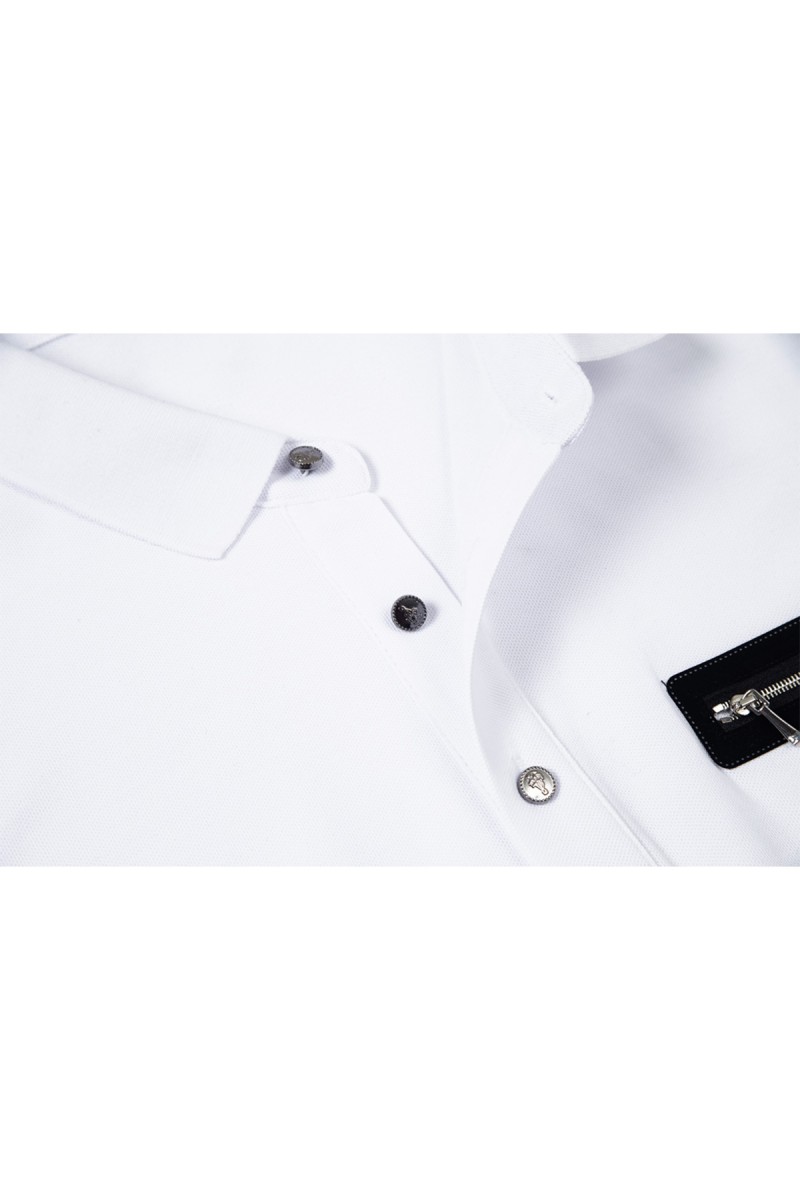 Prada, Men's Polo, White