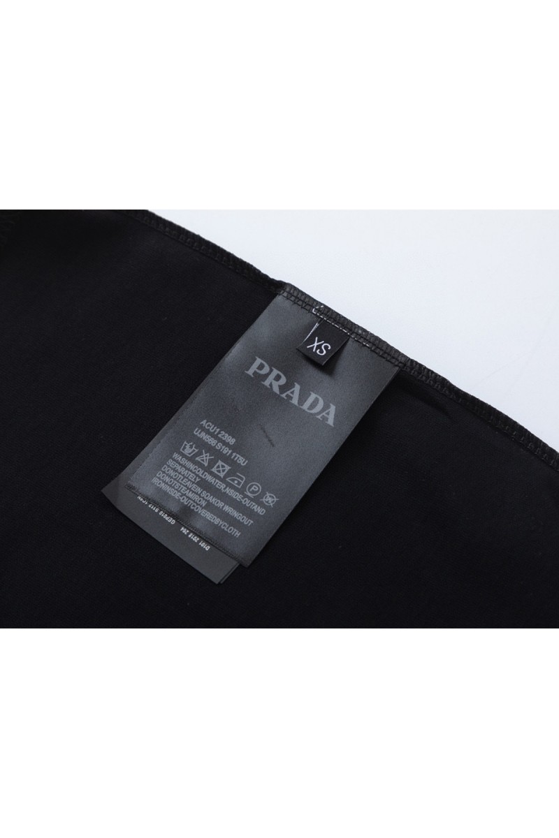 Prada, Men's T-Shirt, Black