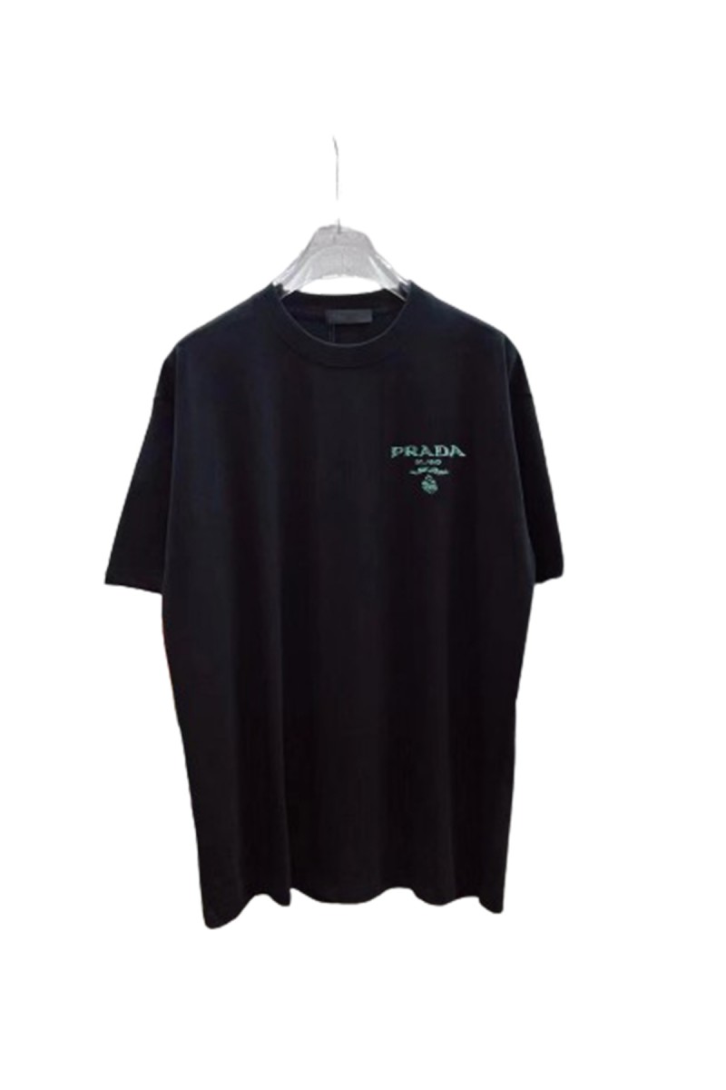 Prada, Men's T-Shirt, Black