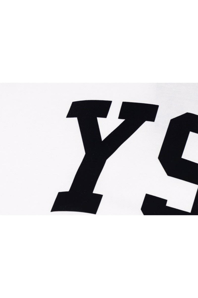 Yves Saint Laurent, Men's T-Shirt, White