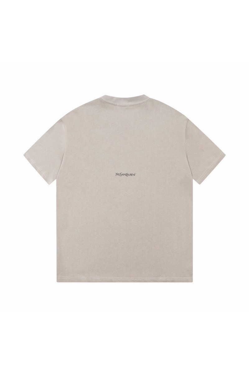 Yves Saint Laurent, Men's T-Shirt, Grey