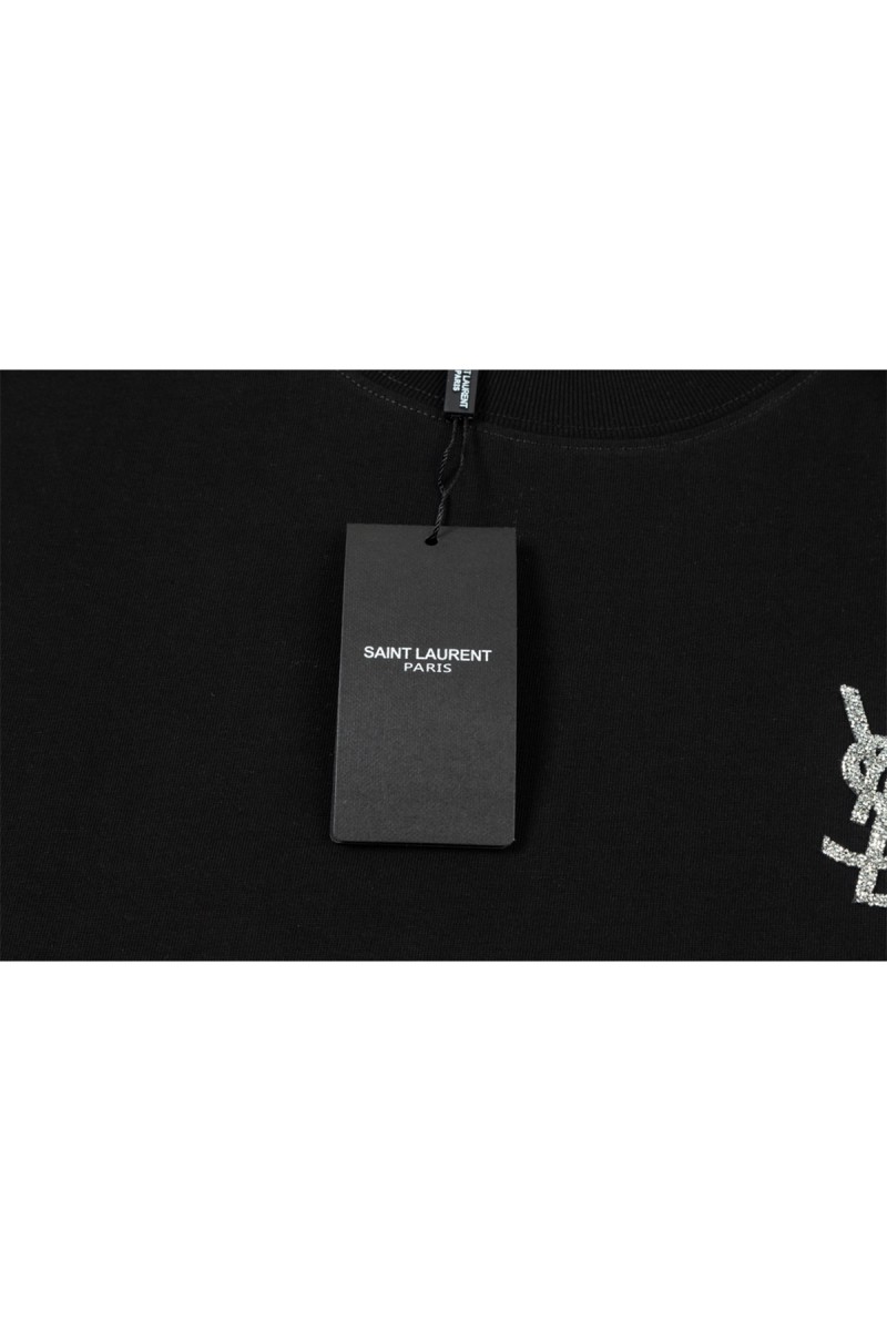 Yves Saint Laurent, Men's T-Shirt, Black