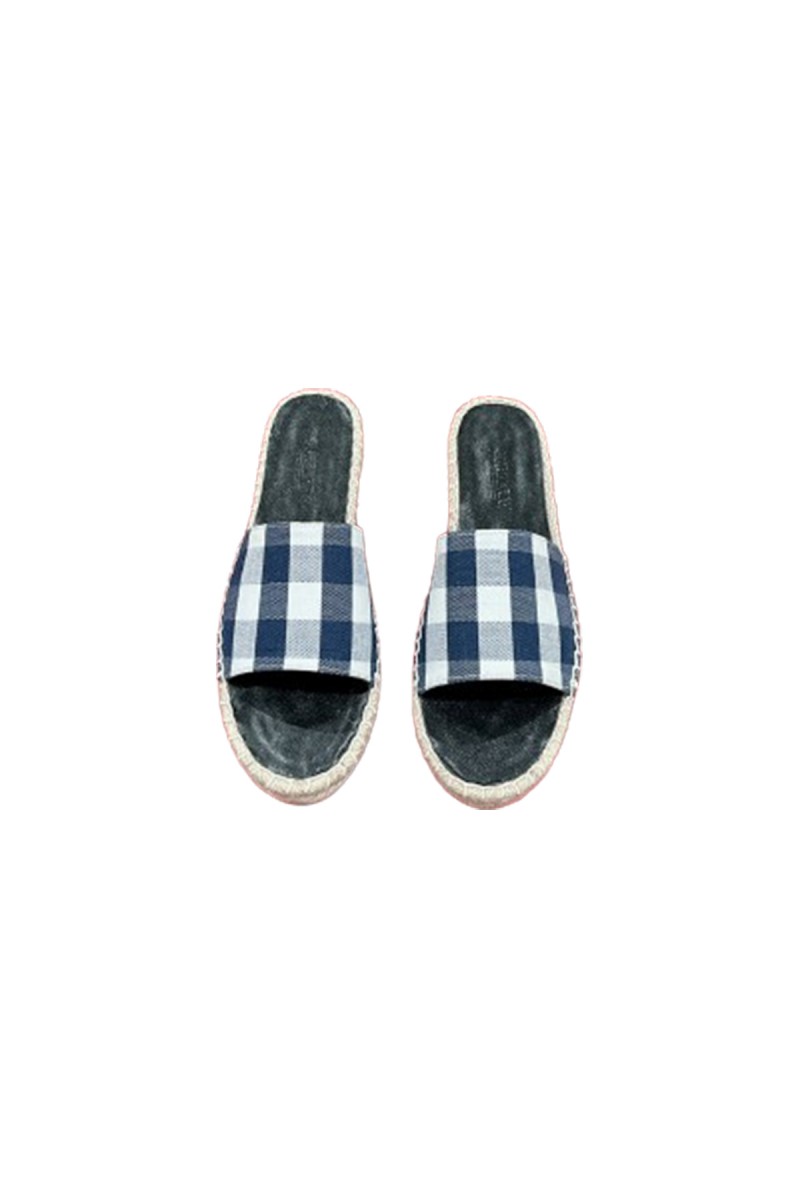 Burberry, Women's Slipper, Blue