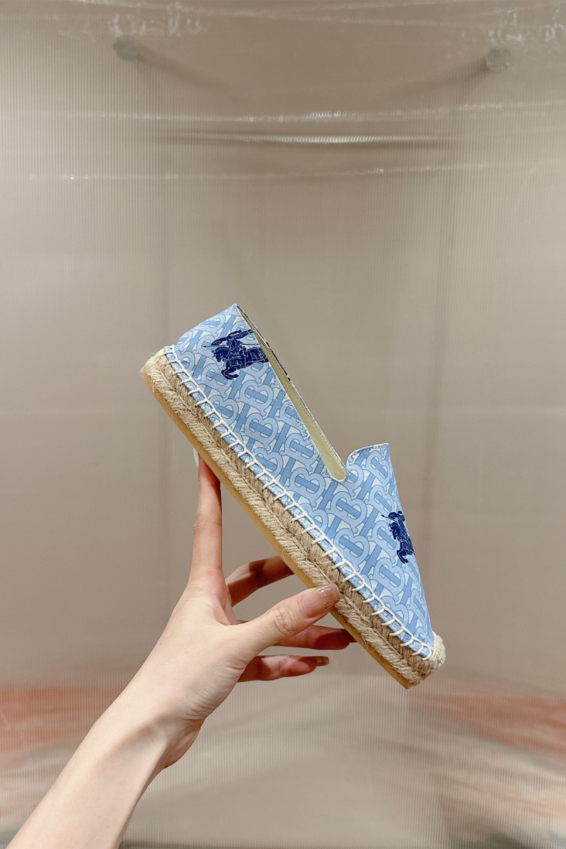 Burberry, Women's Espadrille, Blue