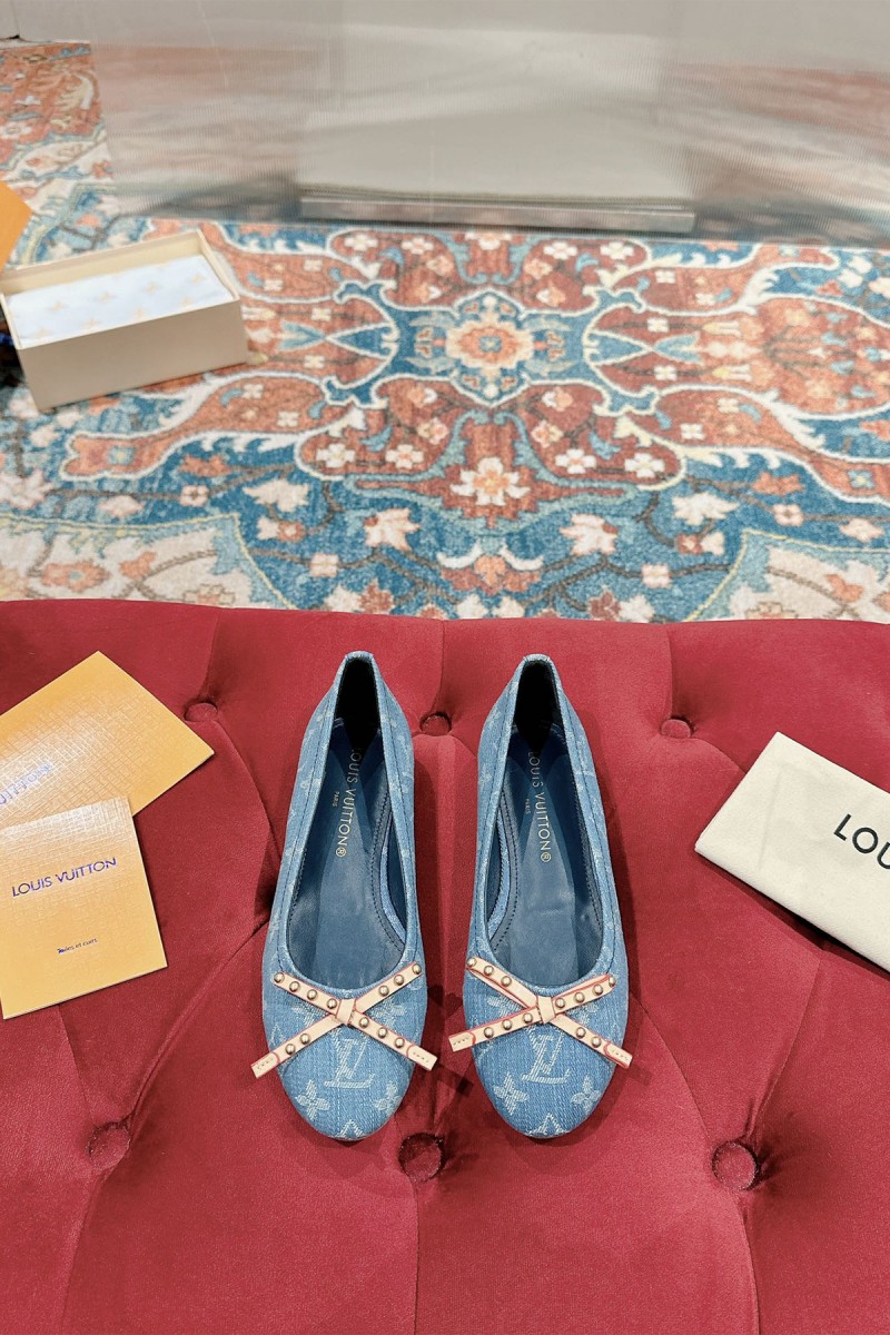Louis Vuitton, Women's Flat, Blue