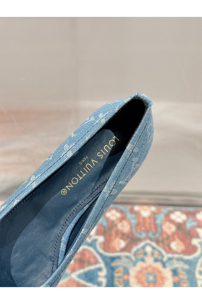 Louis Vuitton, Women's Flat, Blue