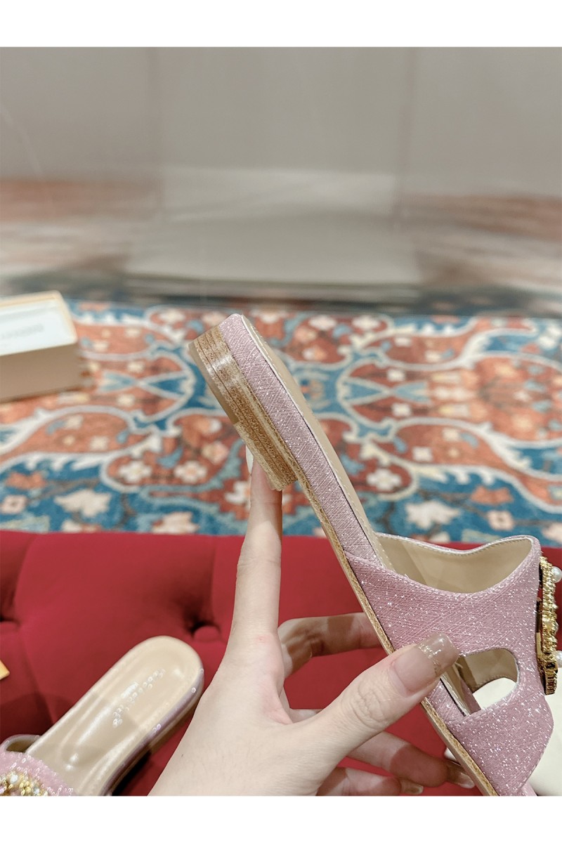 Louis Vuitton, Women's Slipper, Pink