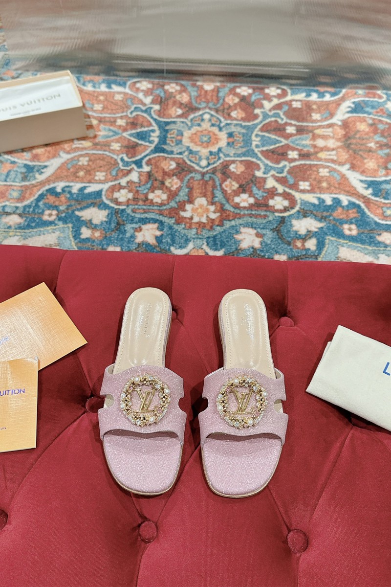 Louis Vuitton, Women's Slipper, Pink
