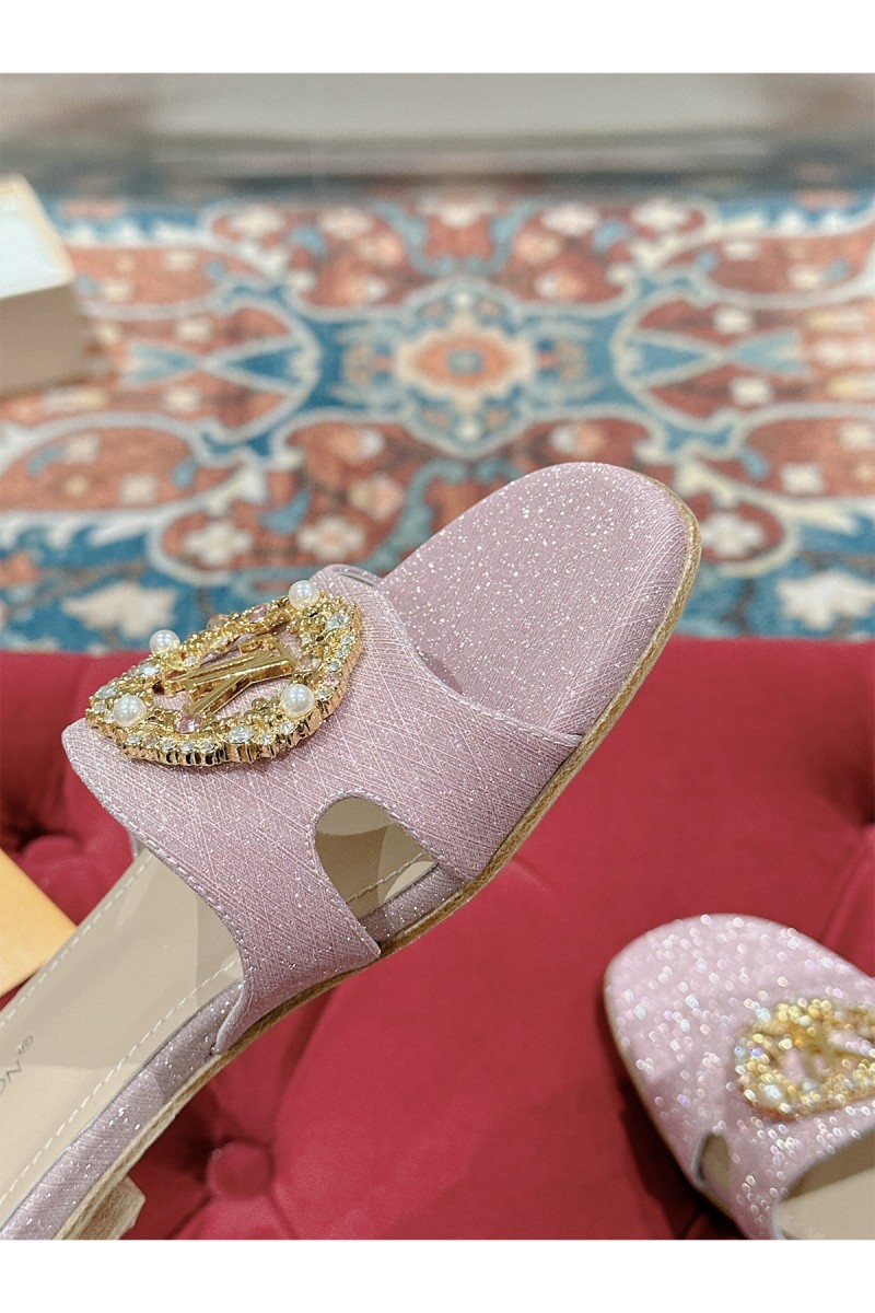 Louis Vuitton, Women's Slipper, Pink