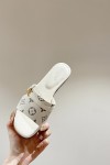 Louis Vuitton, Women's Slipper, White