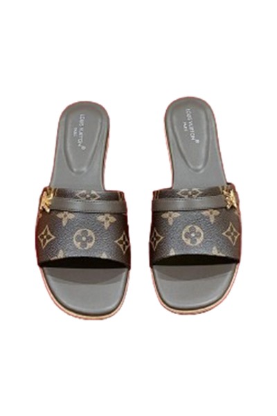 Louis Vuitton, Women's Slipper, Brown