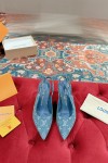 Louis Vuitton, Women's Pump, Blue