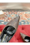 Louis Vuitton, Women's Pump, Brown