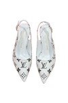 Louis Vuitton, Women's Pump, White