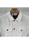 Gucci, Men's Denim Jacket, White