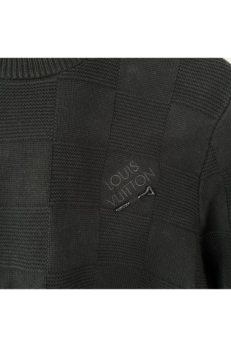 Louis Vuitton, Men's Pullover, Black