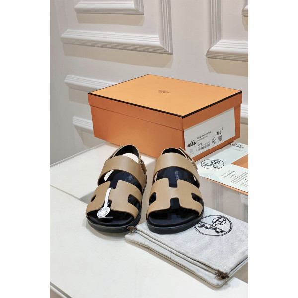 Hermes, Women's Sandal, Brown
