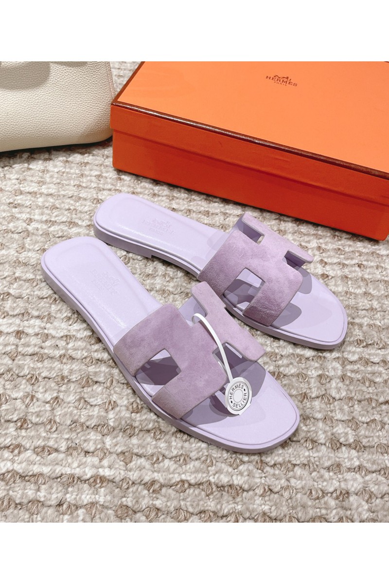 Hermes, Women's Slipper, Purple