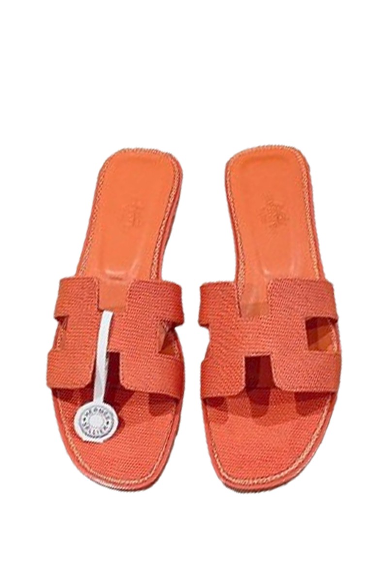 Hermes, Women's Slipper, Orange