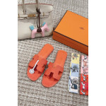 Hermes, Women's Slipper, Orange