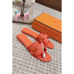 Hermes, Women's Slipper, Orange