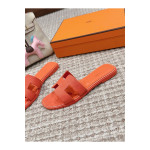 Hermes, Women's Slipper, Orange
