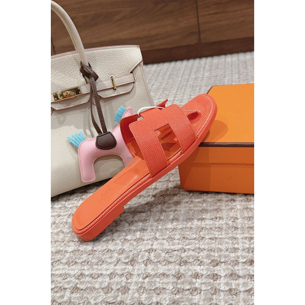 Hermes, Women's Slipper, Orange