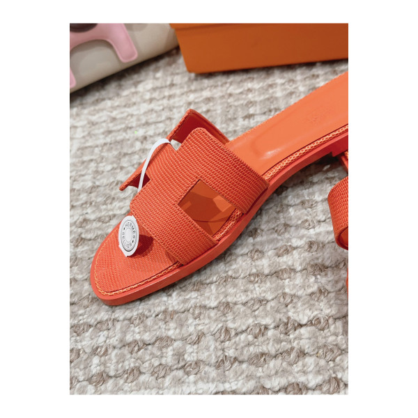 Hermes, Women's Slipper, Orange