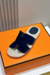 Hermes, Women's Slipper, Navy