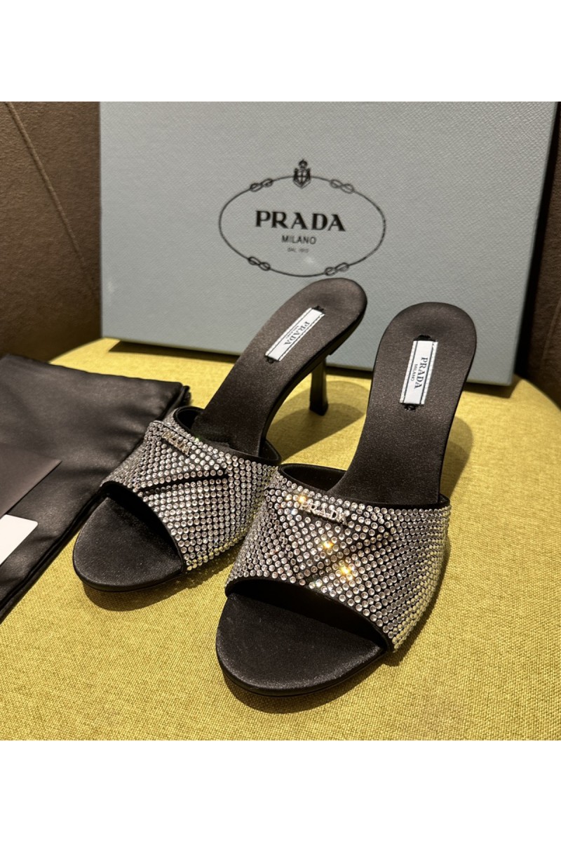 Prada, Women's Slipper, Silver