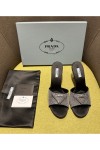 Prada, Women's Slipper, Silver