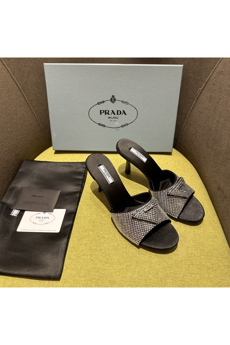Prada, Women's Slipper, Silver