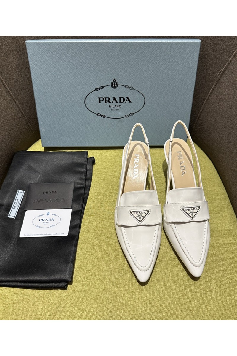 Prada, Women's Pump, Beige