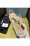 Prada, Women's Pump, Beige