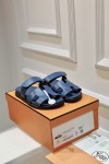 Hermes, Men's Slipper, Navy