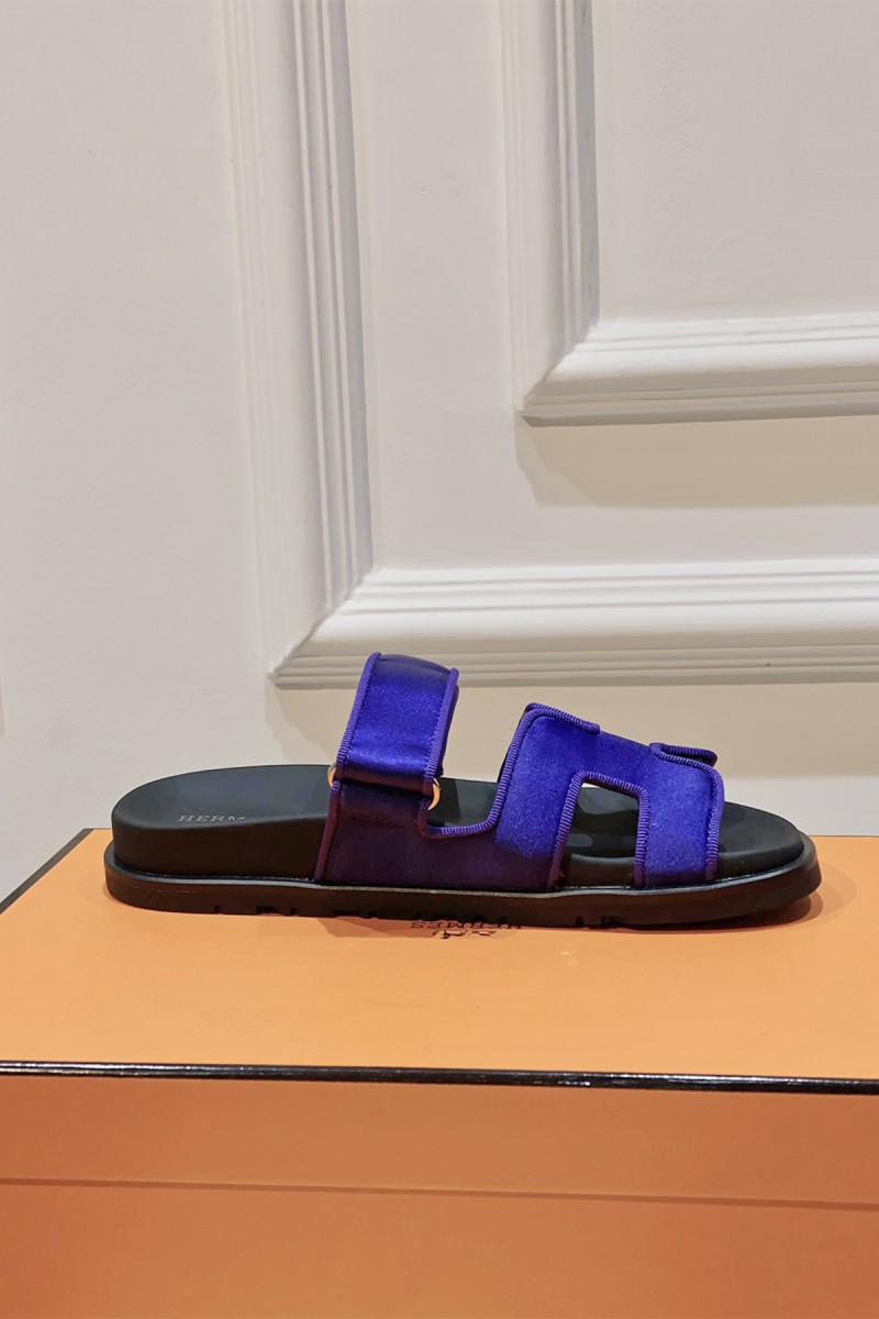 Hermes, Men's Slipper, Blue