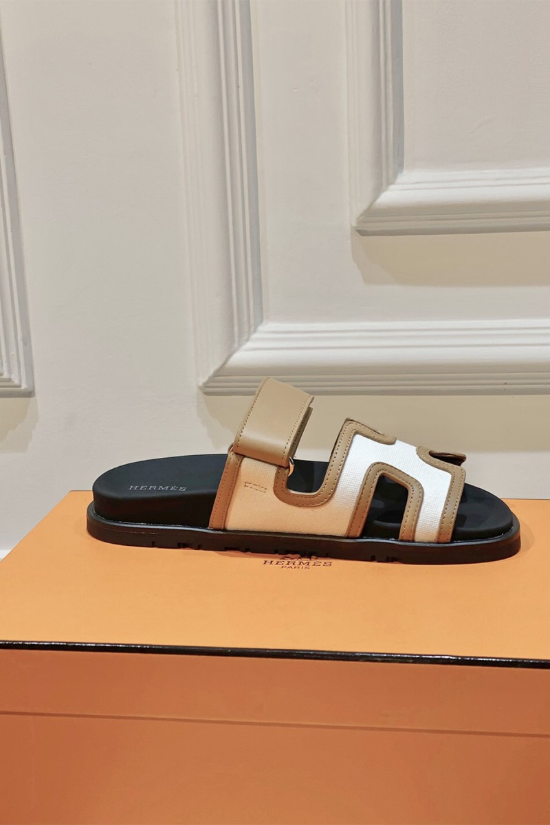 Hermes, Men's Slipper, Camel