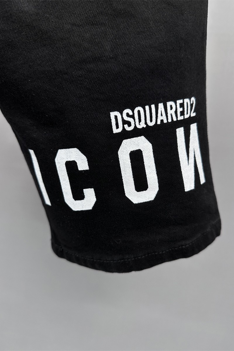 Dsquared, Men's Denim Short, Black