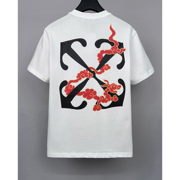 Off White, Men's T-Shirt, White