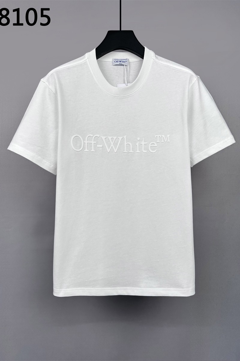 Off White, Men's T-Shirt, White