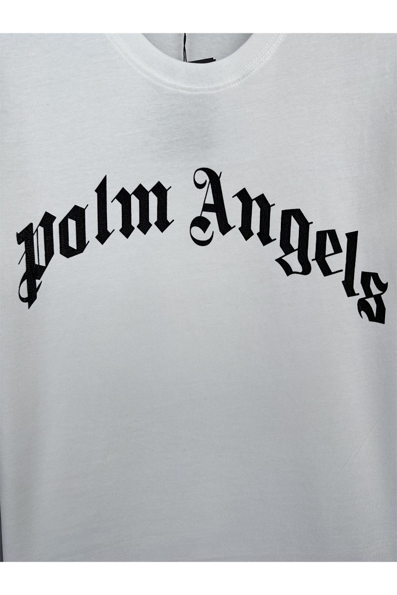 Palm Angels, Men's T-Shirt, White