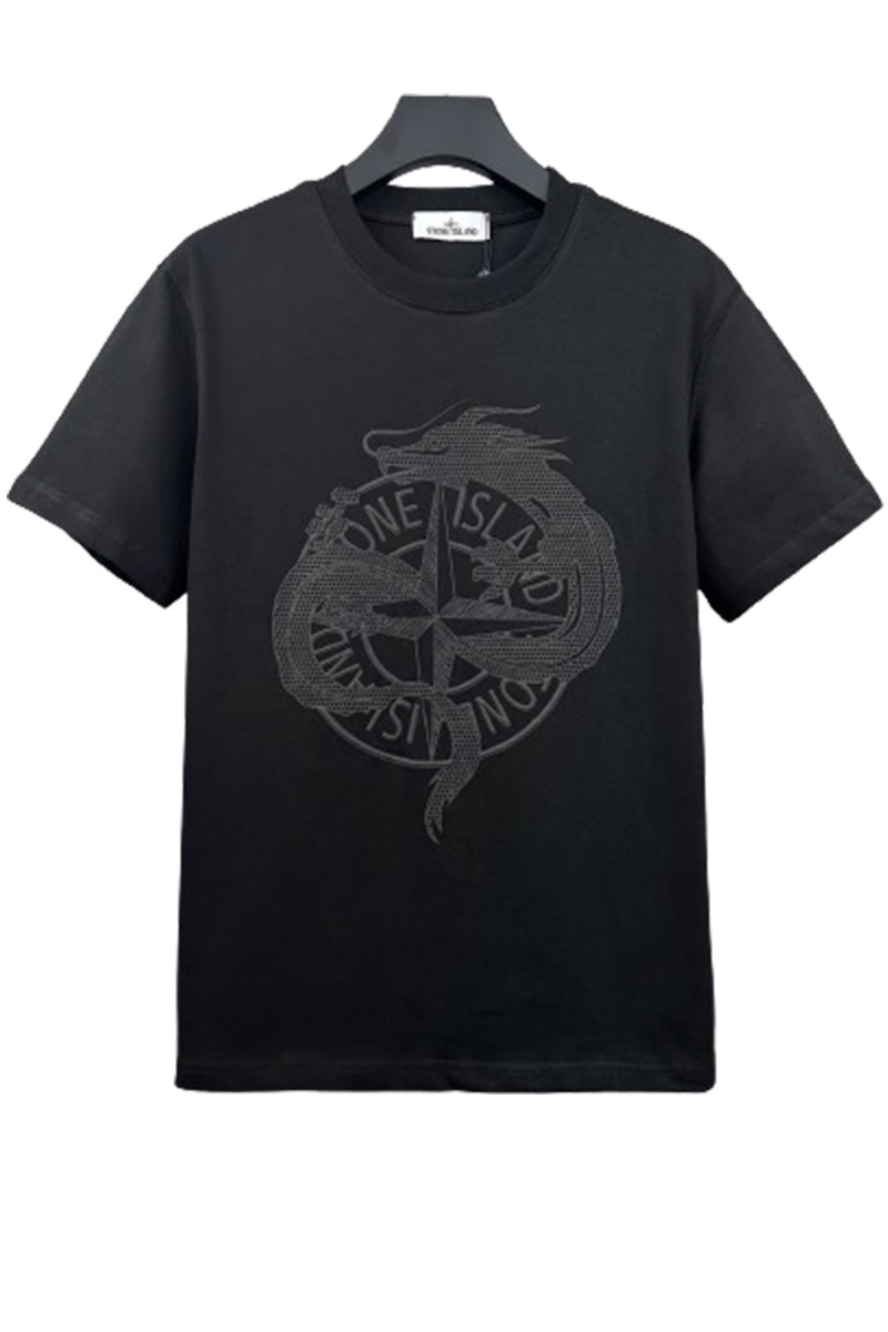 Stone Island, Men's T-Shirt, Black