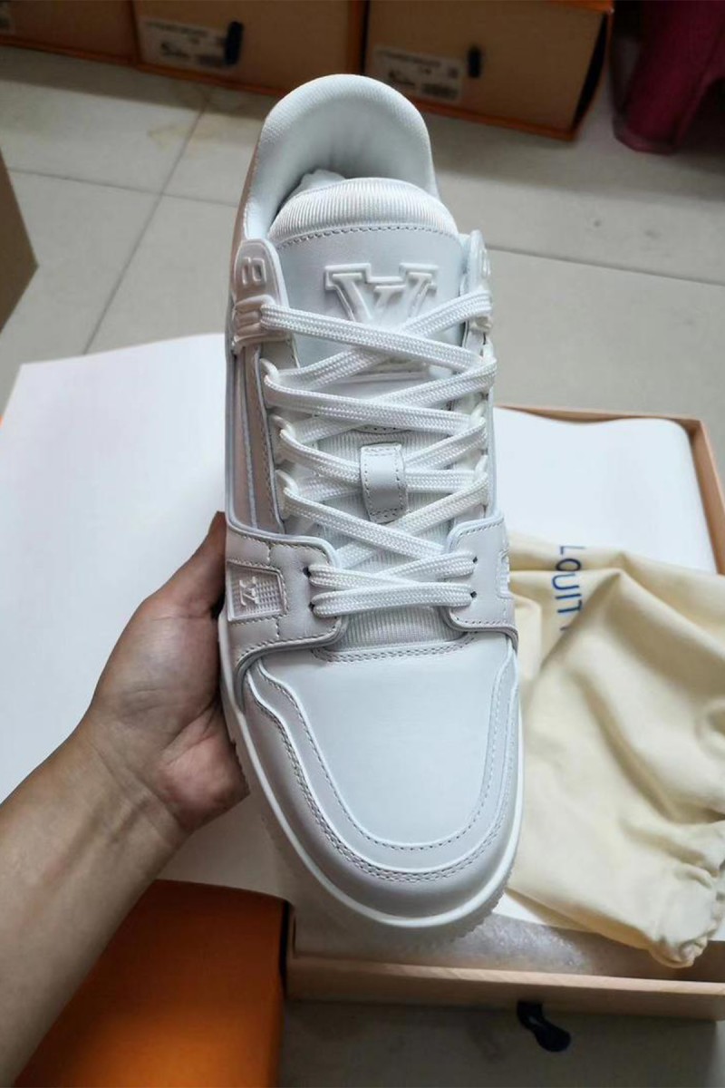 Louis Vuitton, Trainer, Men's Sneaker, White