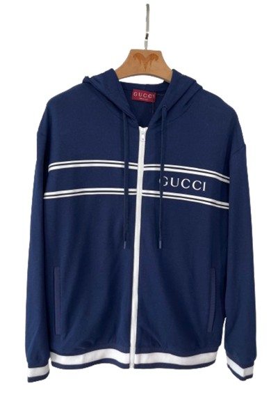 Gucci, Men's Hoodie, Blue