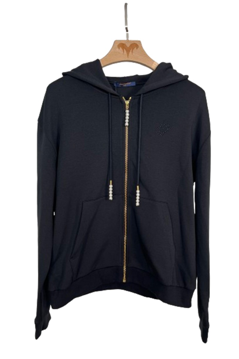 Louis Vuitton, Men's Hoodie, Black