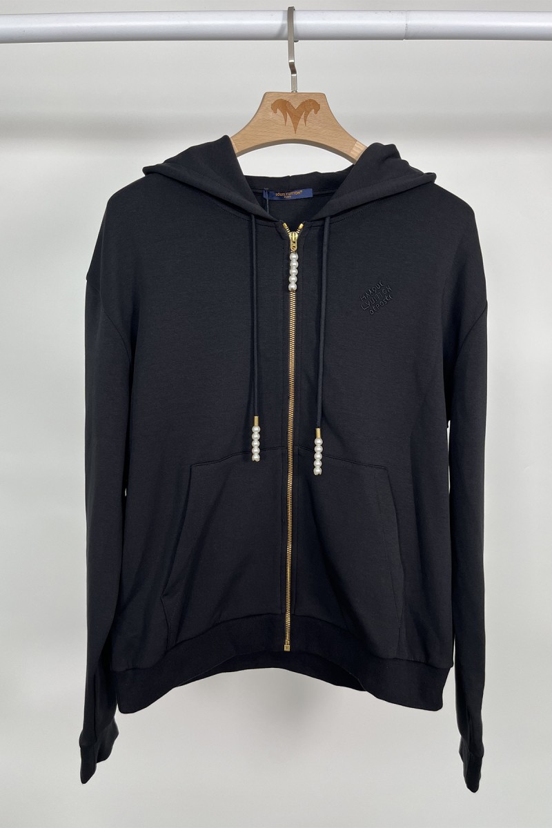 Louis Vuitton, Men's Hoodie, Black