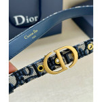 Christian Dior, Women's Belt, Blue
